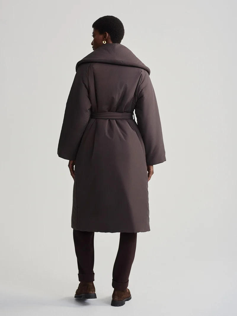 Ana Long Wrap Coat