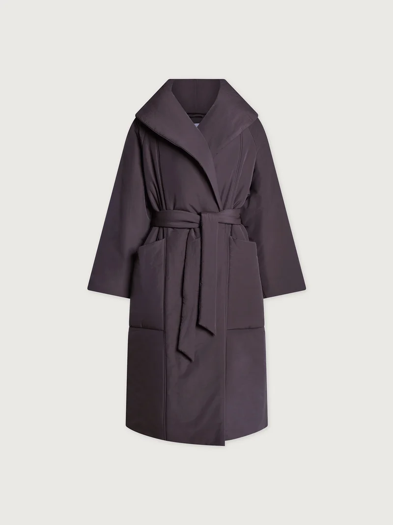 Ana Long Wrap Coat