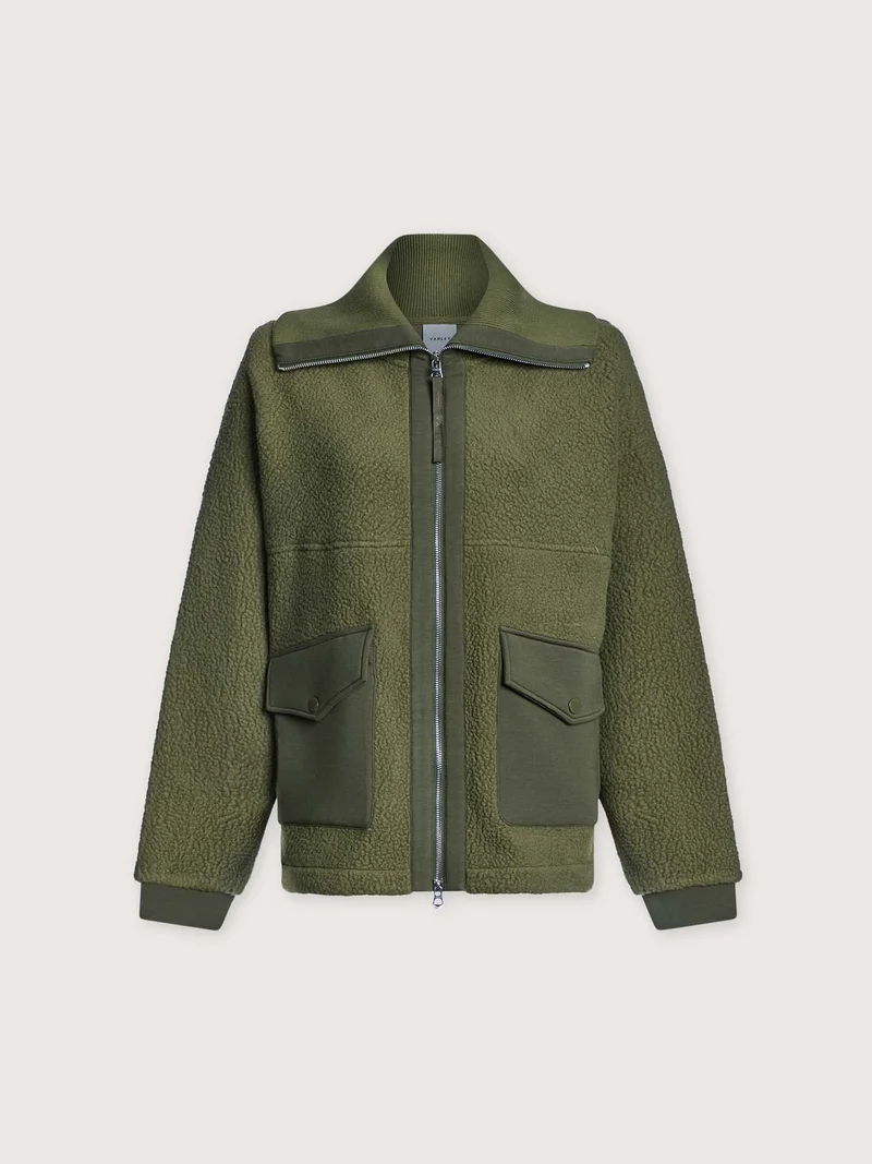 Eleanor Patch Pocket Fleece