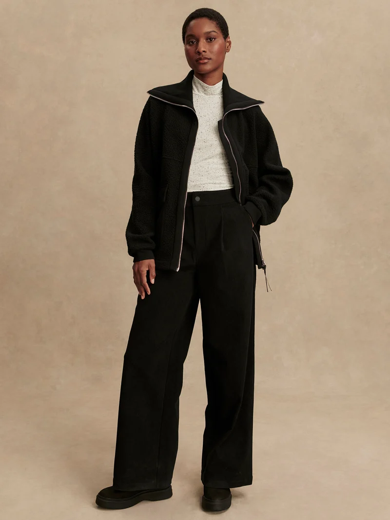 Eleanor Patch Pocket Fleece