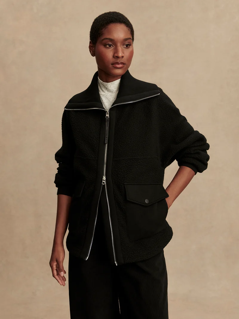Eleanor Patch Pocket Fleece