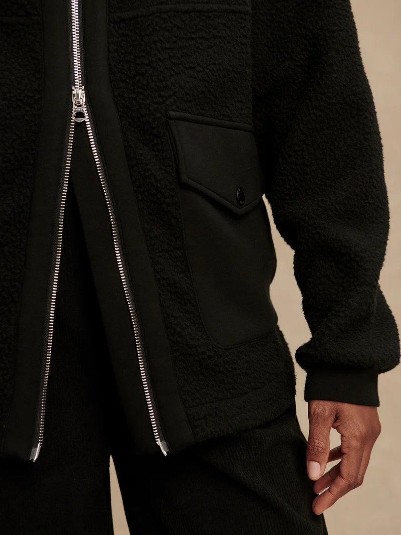 Eleanor Patch Pocket Fleece