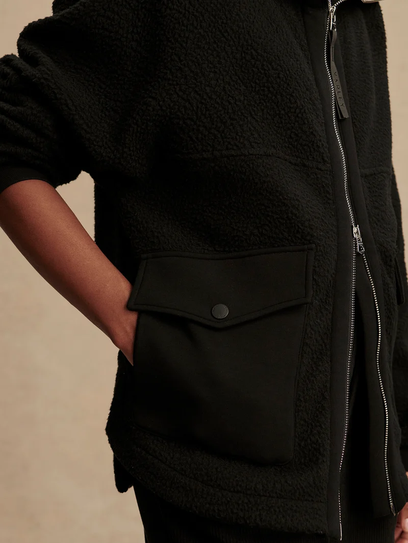 Eleanor Patch Pocket Fleece