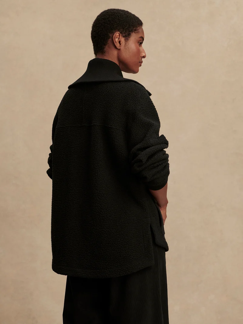 Eleanor Patch Pocket Fleece