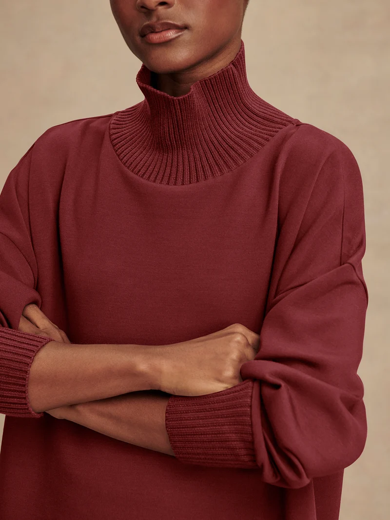 Barker High Neck Sweat