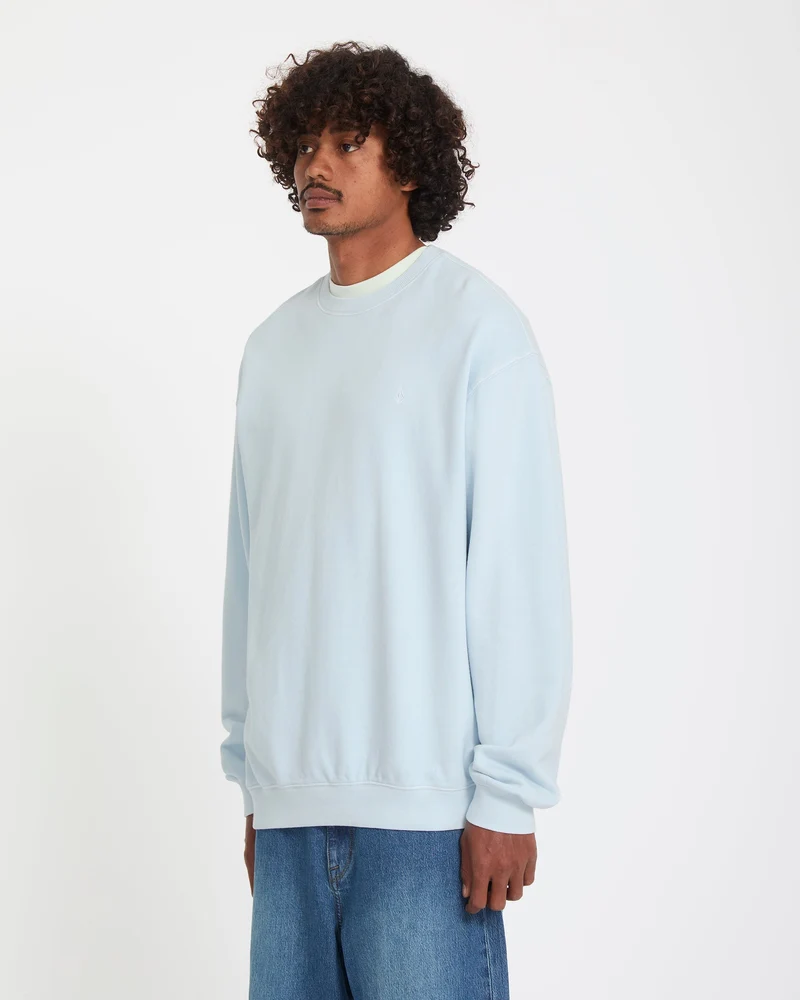 Single Stone Sweatshirt - Light Blue Acid
