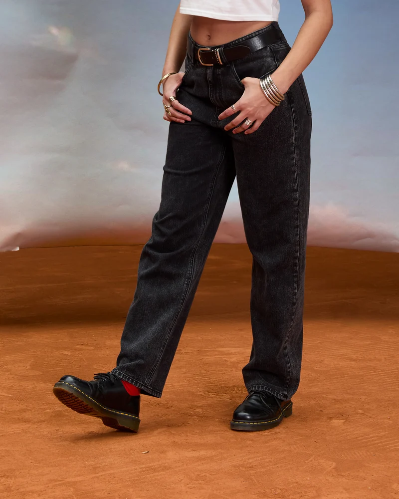 Daddio Jeans - Blackity Black