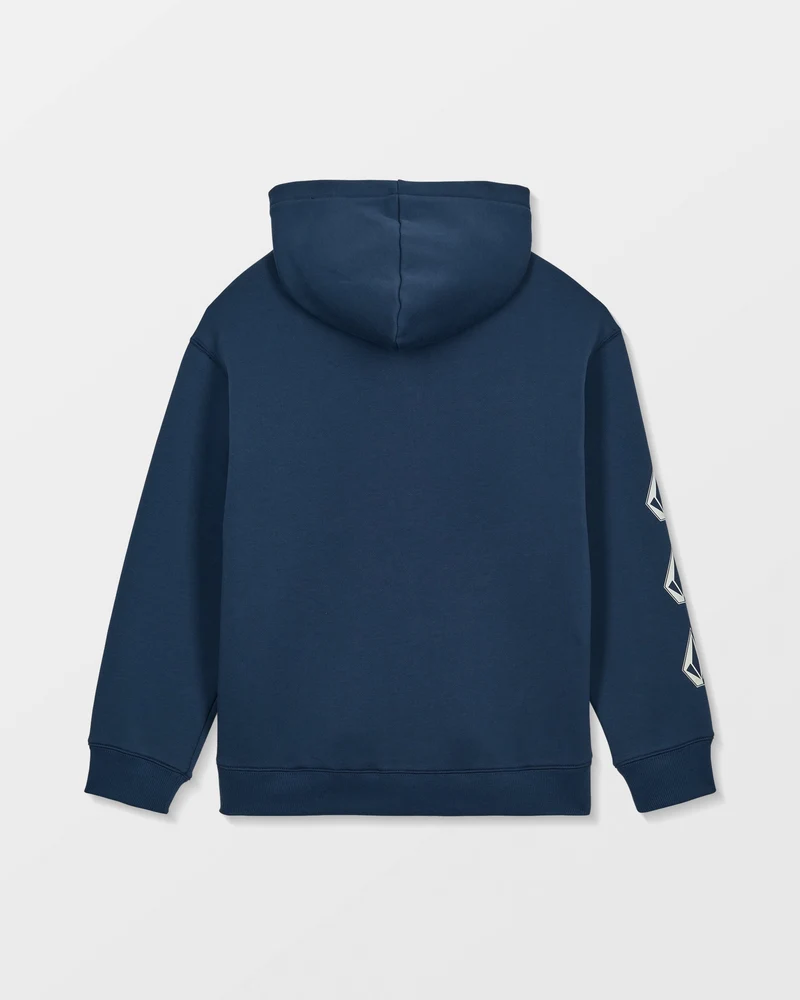 Iconic Stone Gid Zip Hoodie - Dust Bowl Indigo - (KINDER)