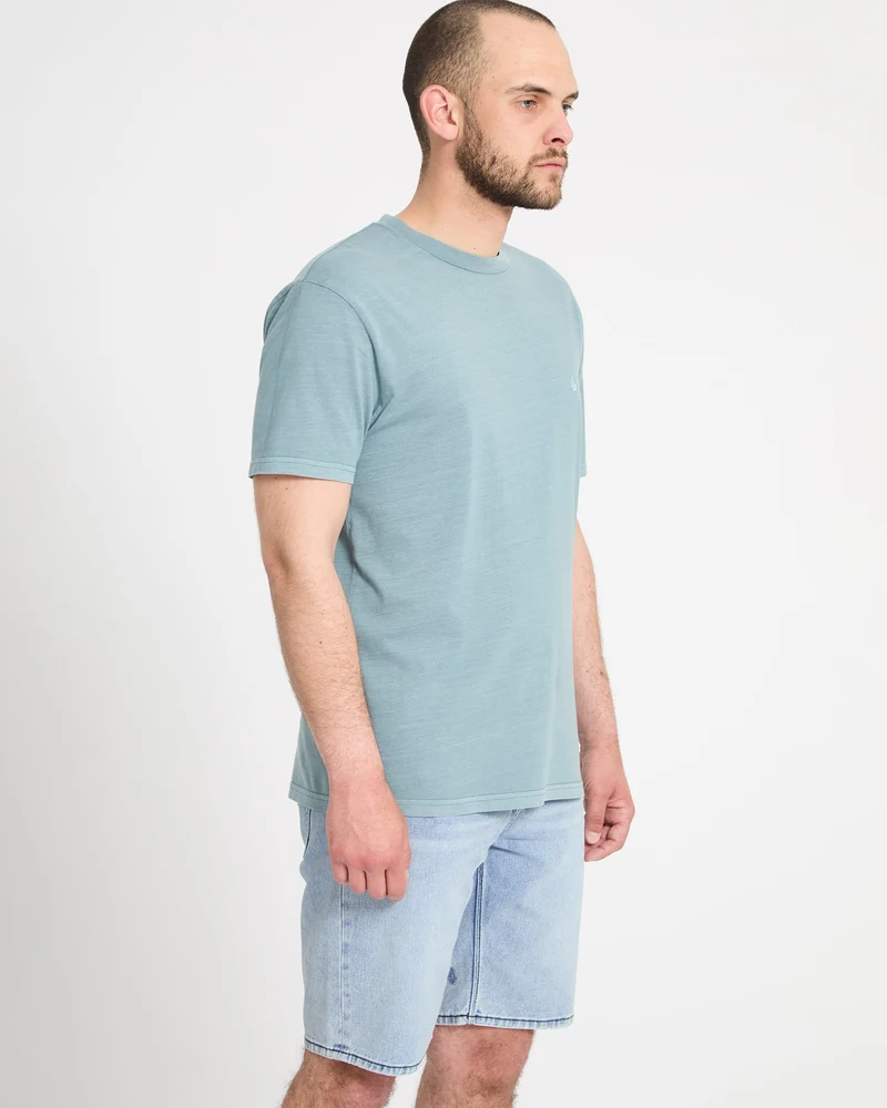 Solver Denim Shorts - Worn Light Blue