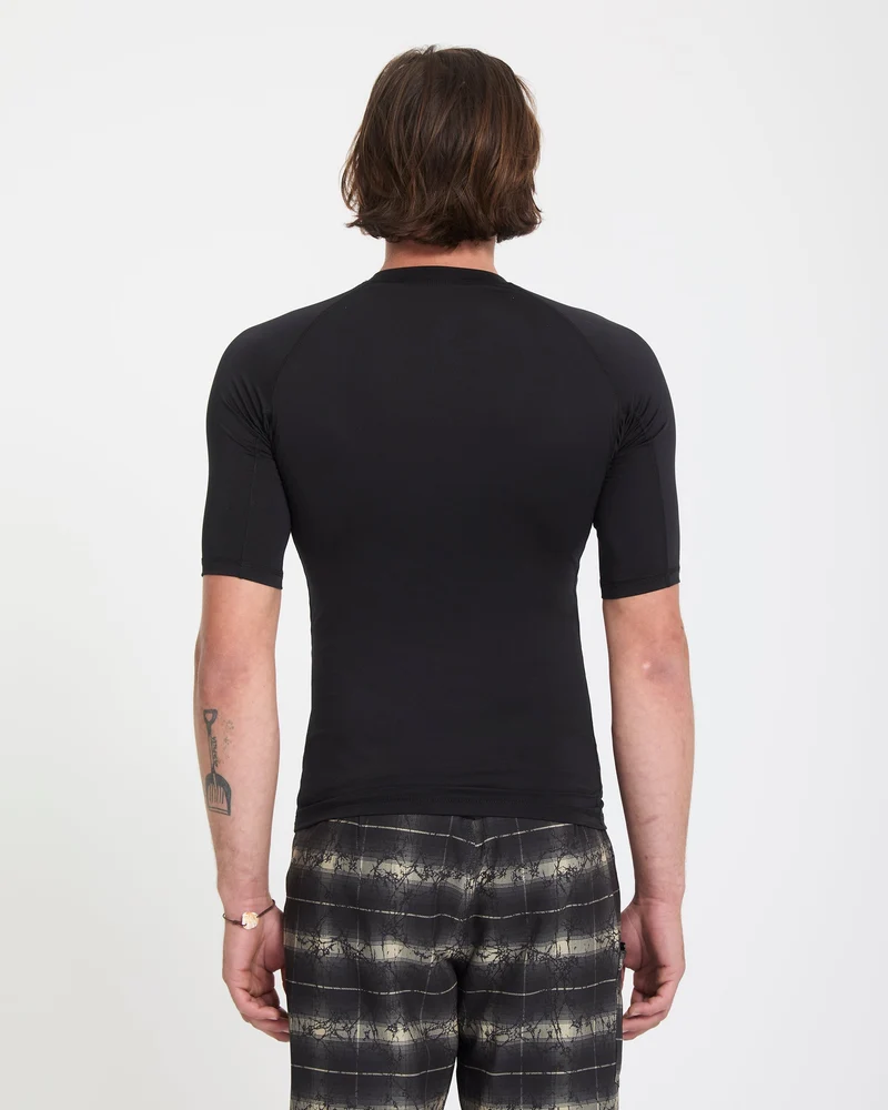 Lido Solid Rashguard - Black