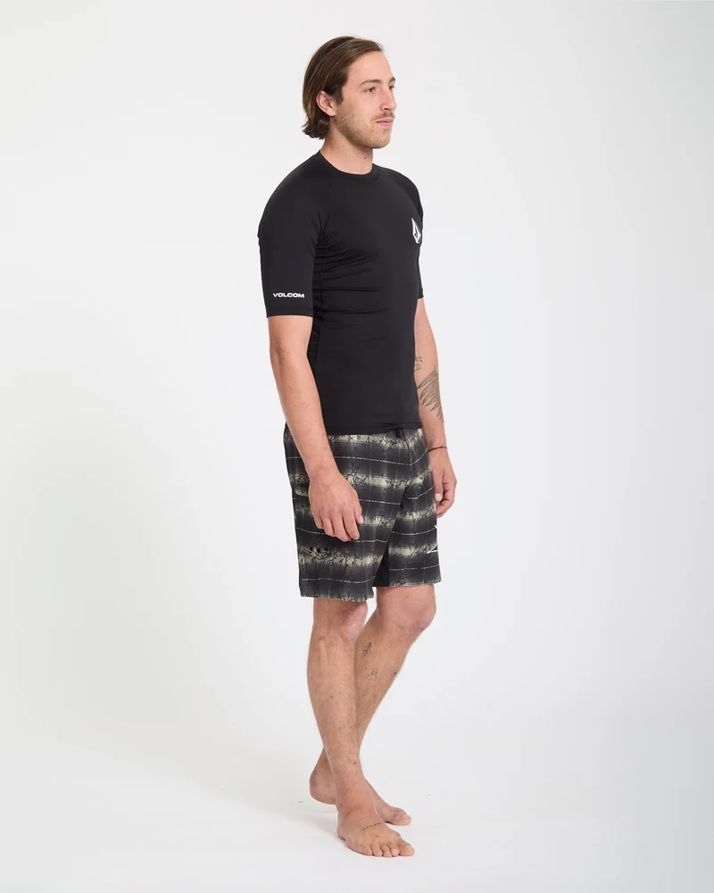 Lido Solid Rashguard - Black
