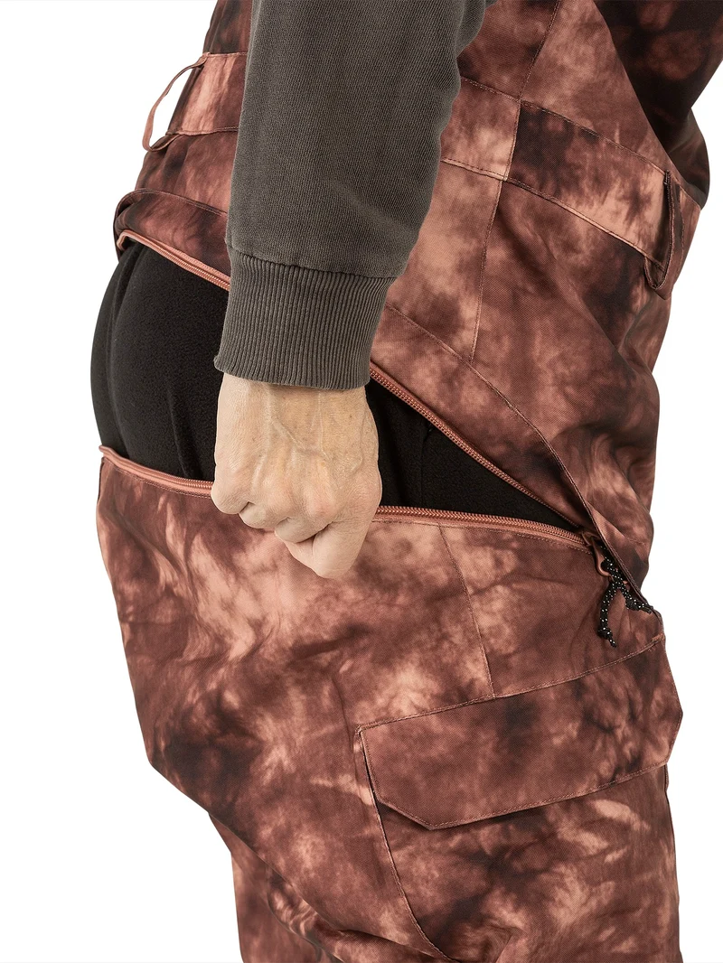 Creston 3Dstretch Latzhose - PINK SALT WASH