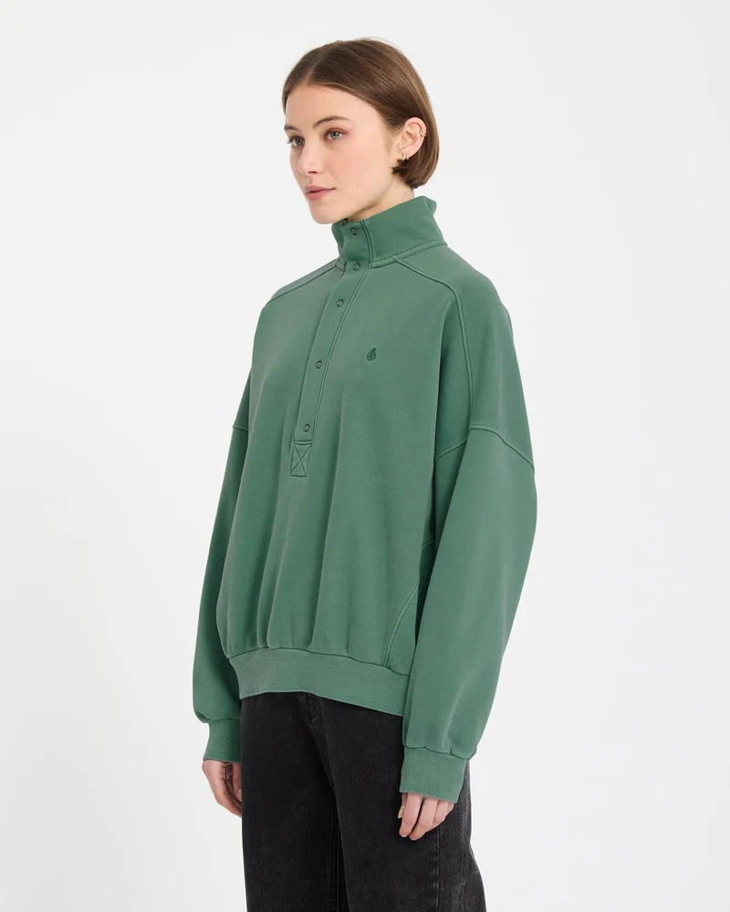 Reetrostone Up Sweatshirt - Evergreen