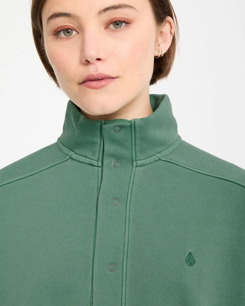 Reetrostone Up Sweatshirt - Evergreen