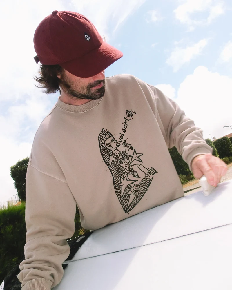 Issam Auptel Sweatshirt - Bark Brown