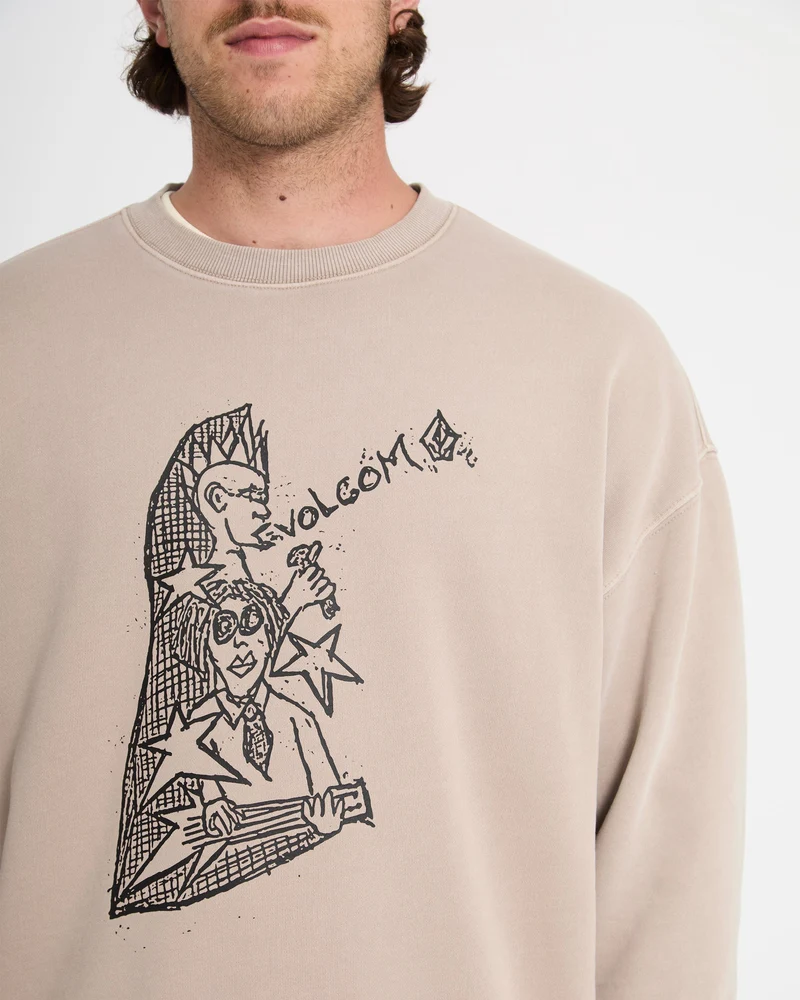 Issam Auptel Sweatshirt - Bark Brown