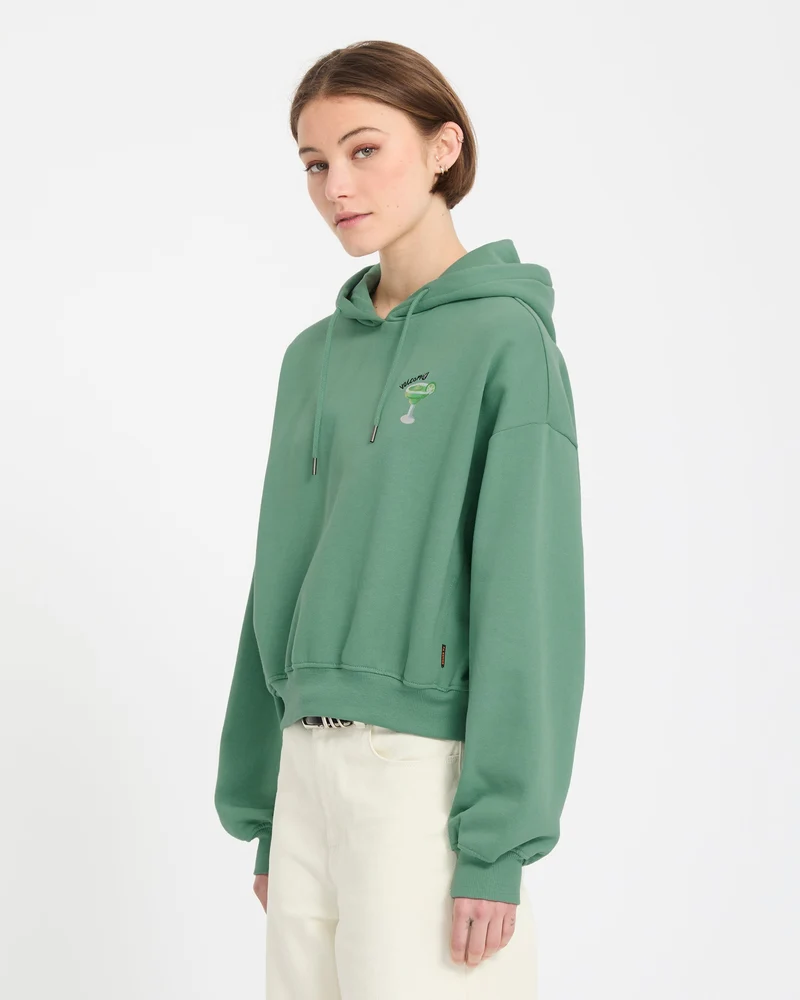 Mickey Mason Hoodie - Evergreen