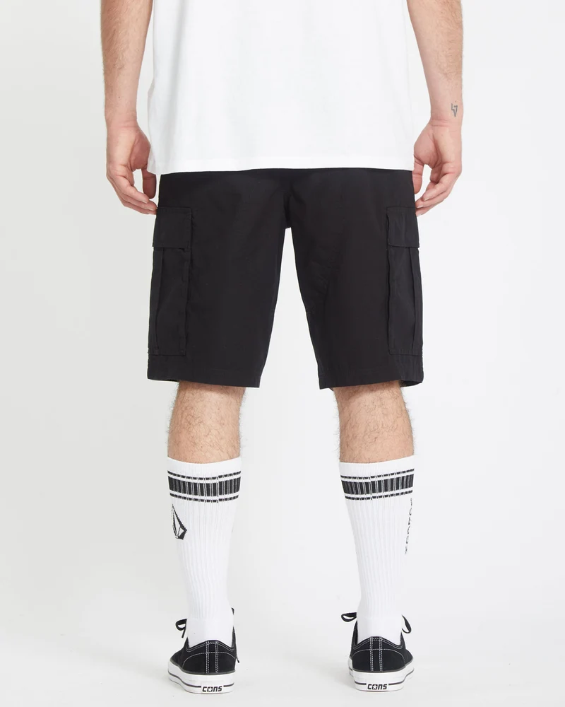 Strange Tripper 22" Cargoshorts - Black