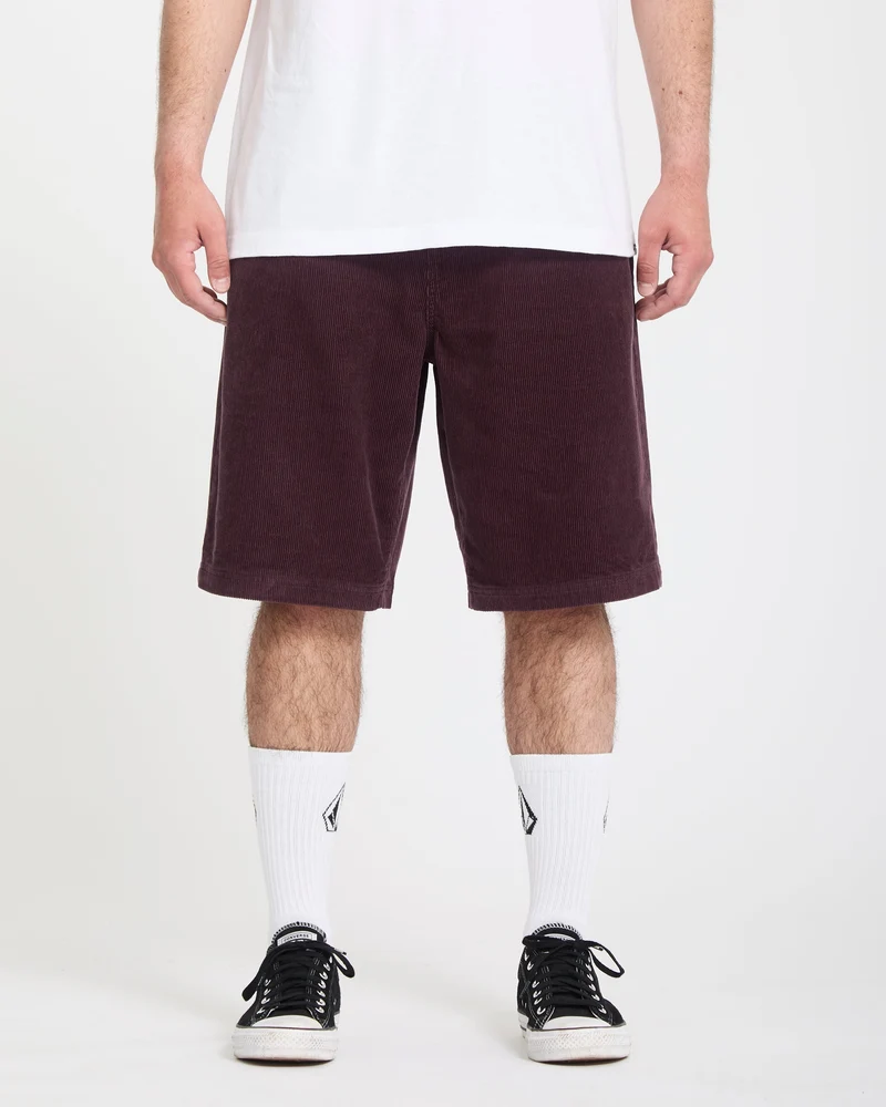 Freazy Loose 22" Elasticated Waist Shorts - Pistol Punch