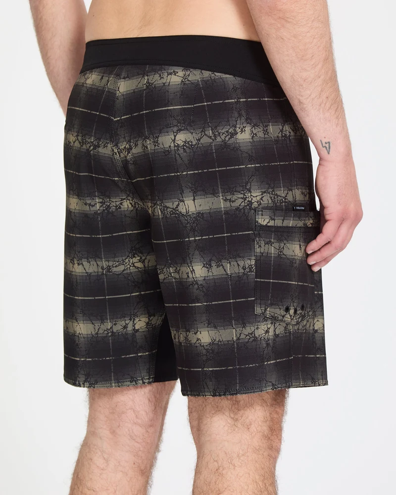 Grunge Snap Mod 18" Boardshorts - Desert