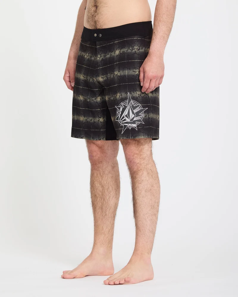 Grunge Snap Mod 18" Boardshorts - Desert