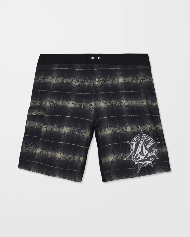 Grunge Snap Mod 18" Boardshorts - Desert