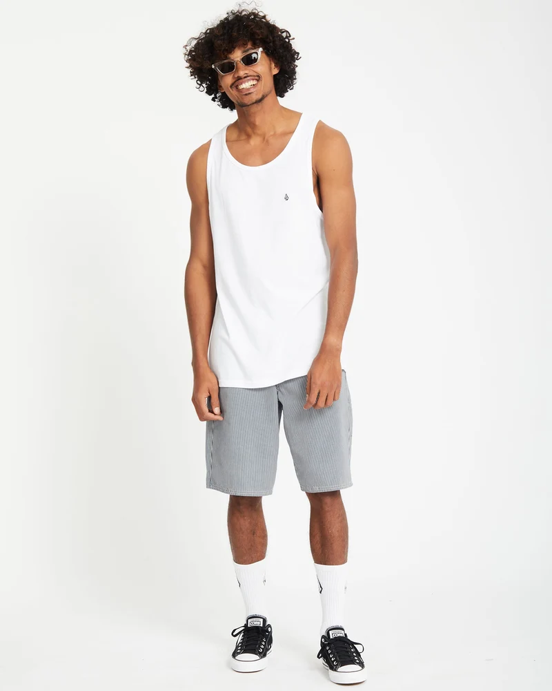 Stone Blanks Tanktop - White