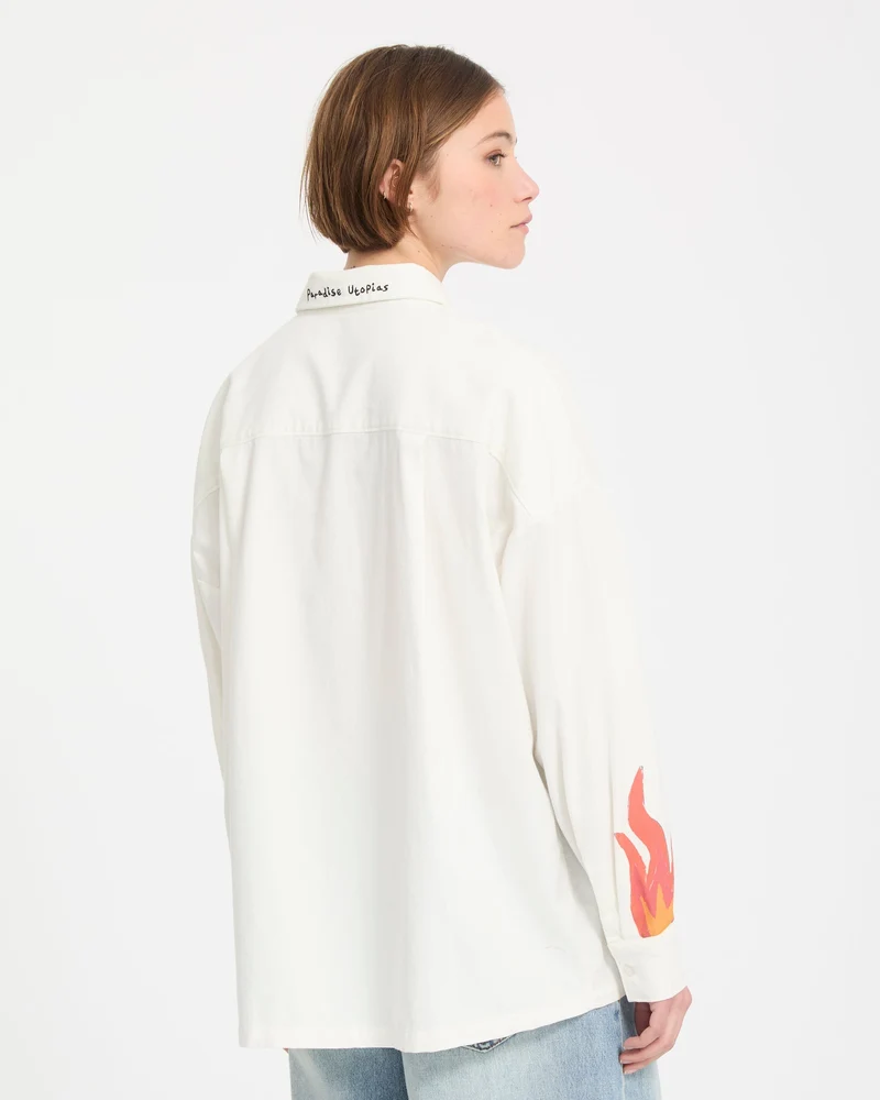 Mickey Mason Hemd - Off White