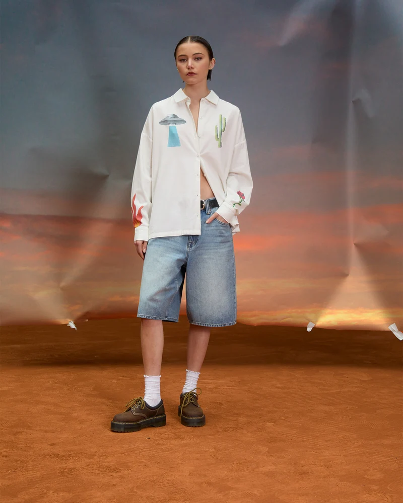 Mickey Mason Hemd - Off White