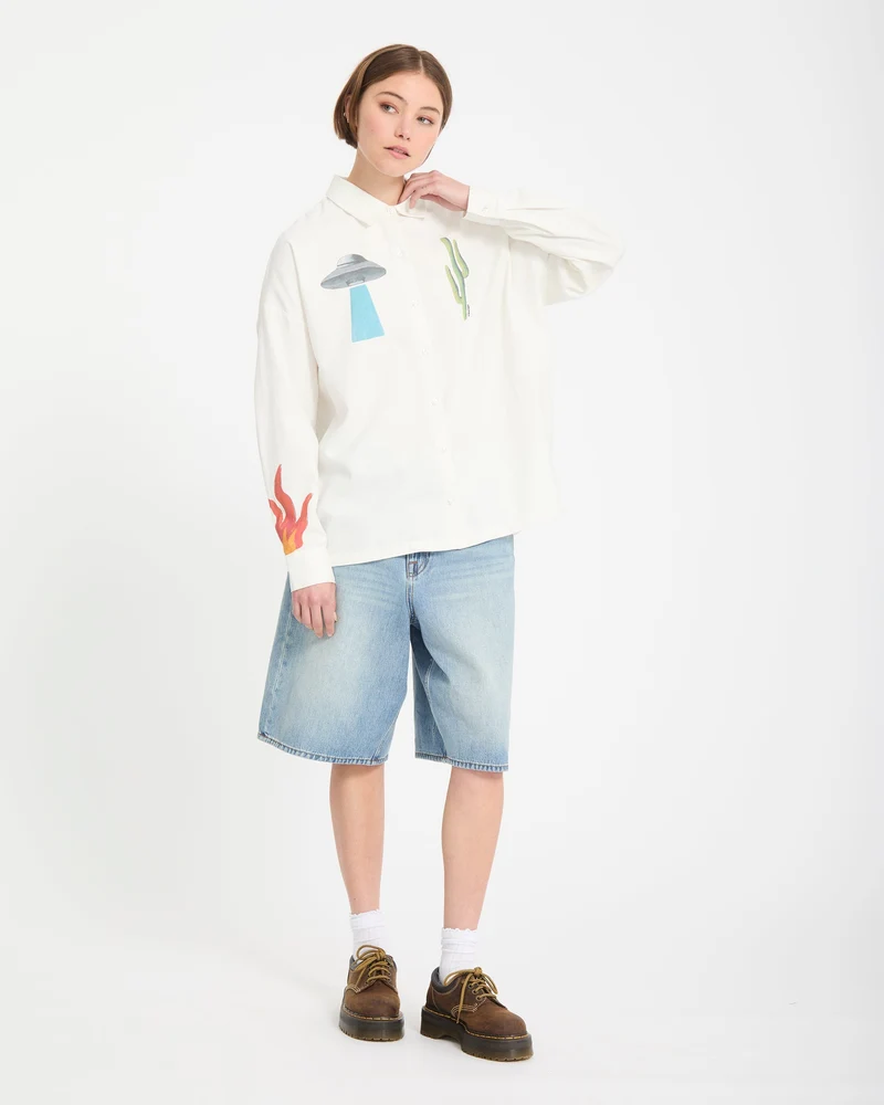 Mickey Mason Hemd - Off White