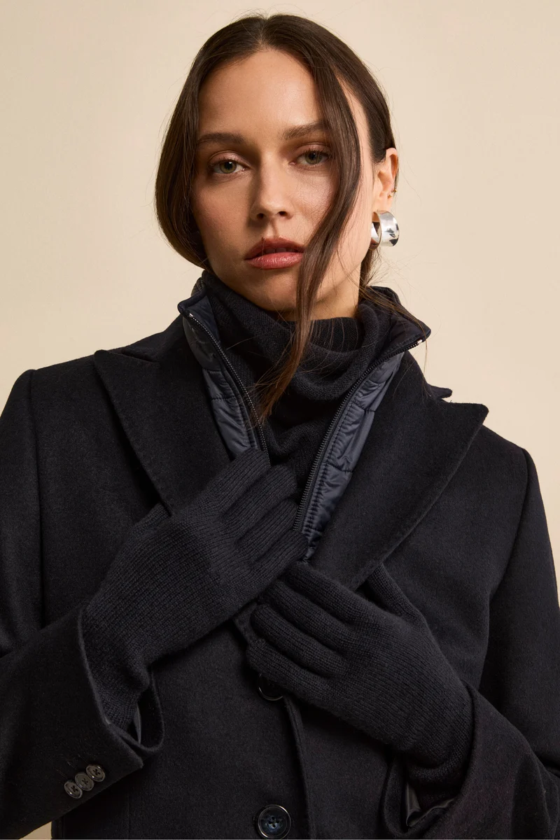 Scaldacollo in cashmere - BLU MARINE