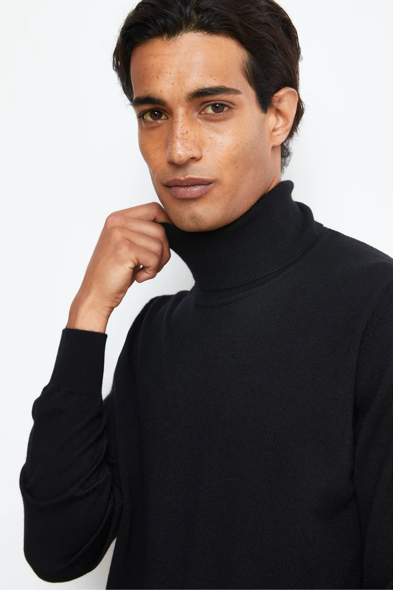 Dolcevita in Lana Merino - NERO