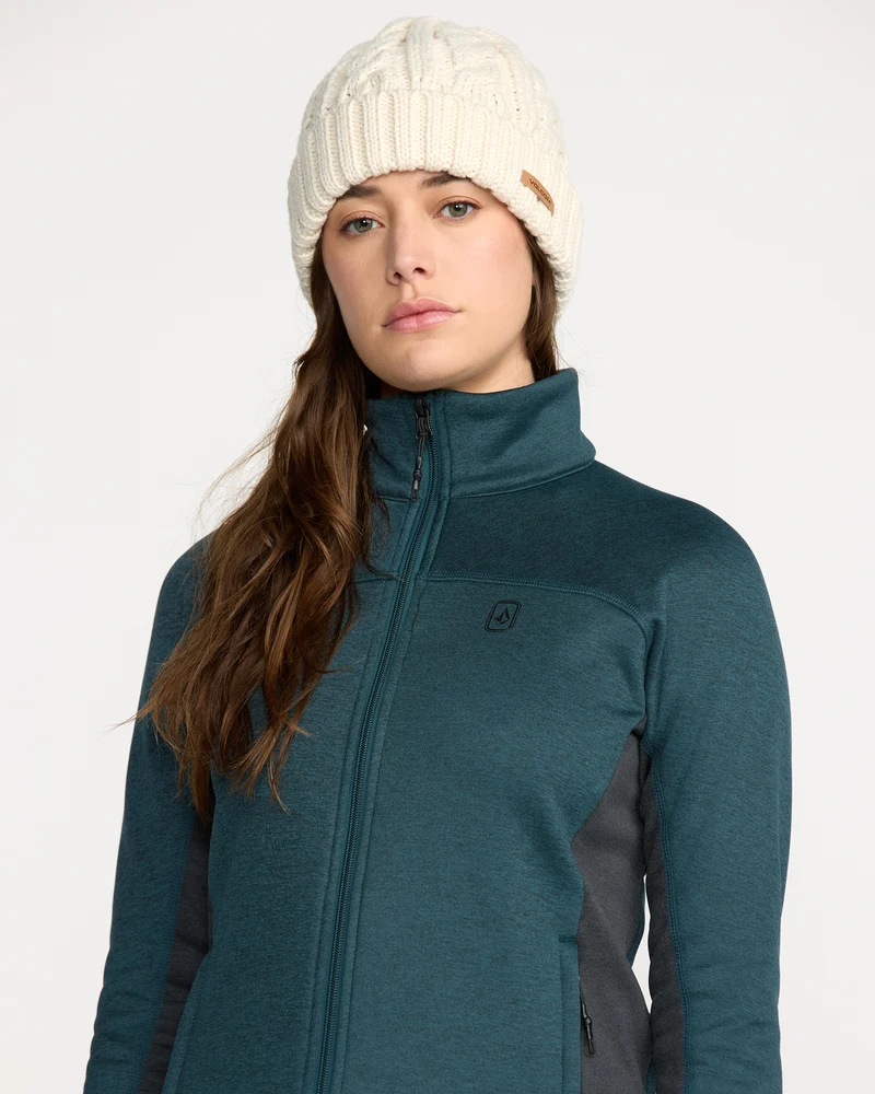 Frostbyte Full Zip Sweatshirt - Atlantic Deep
