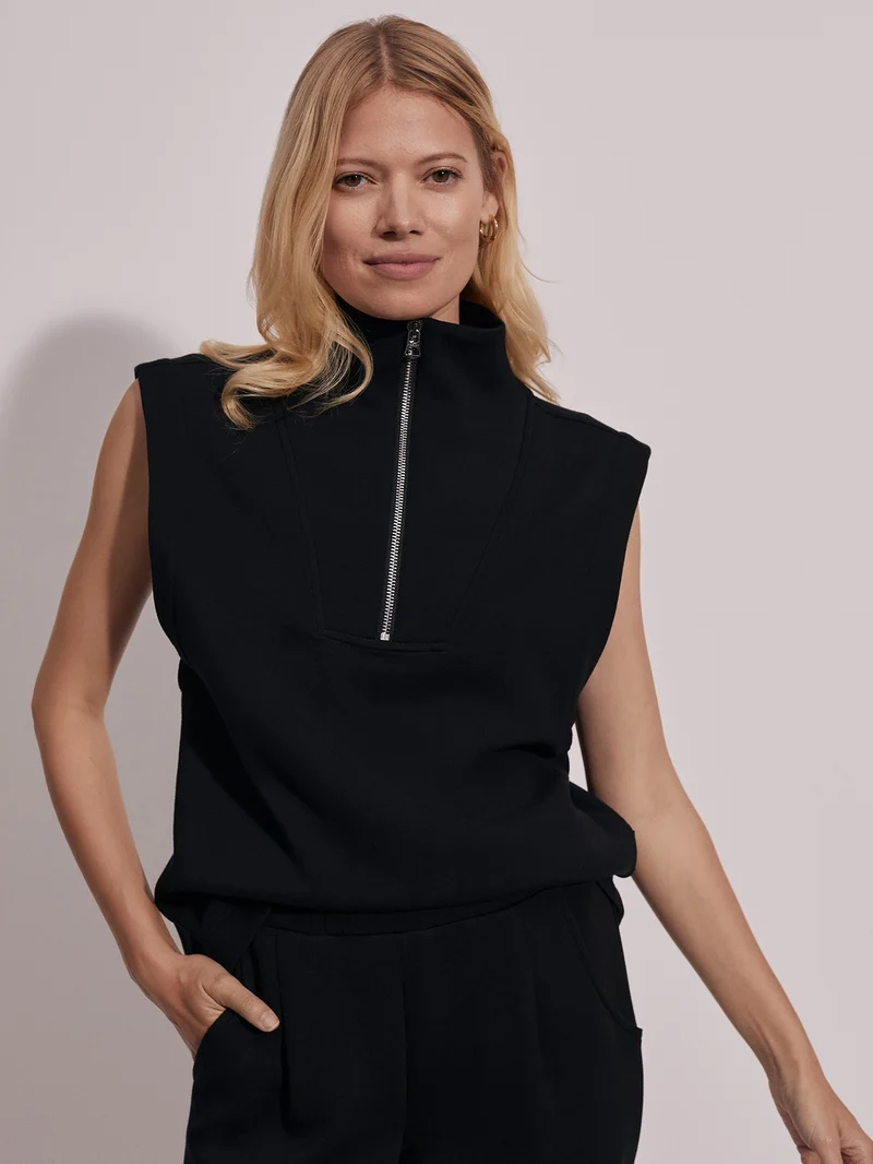 Magnolia Half-Zip Tank