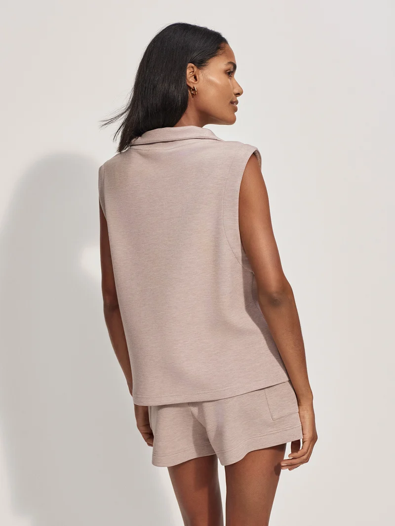 Magnolia Half-Zip Tank