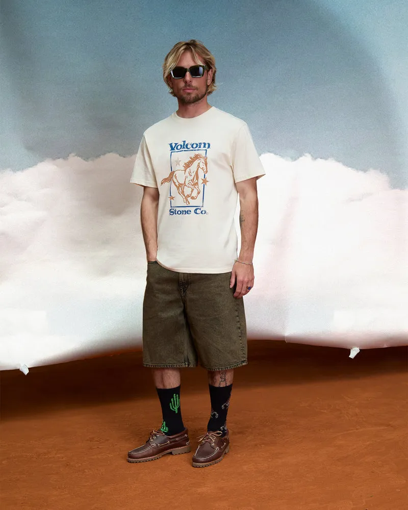 Giddyup T-Shirt - Dirty White
