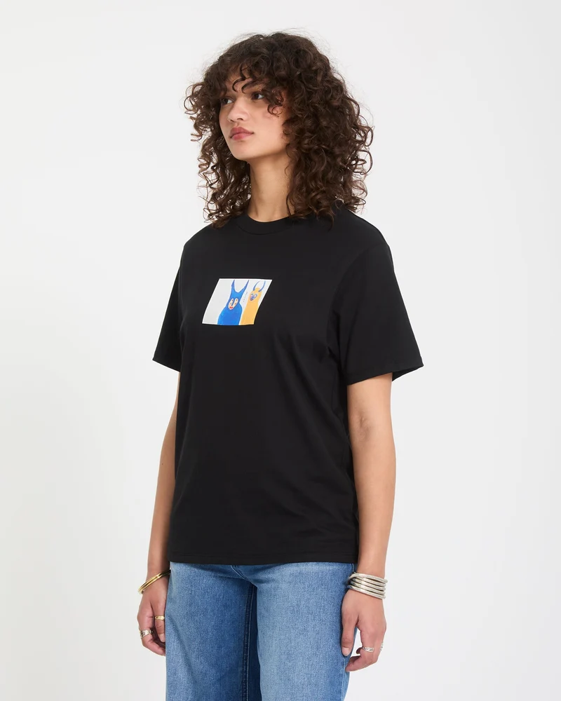 Radical Daze Up T-Shirt - Black
