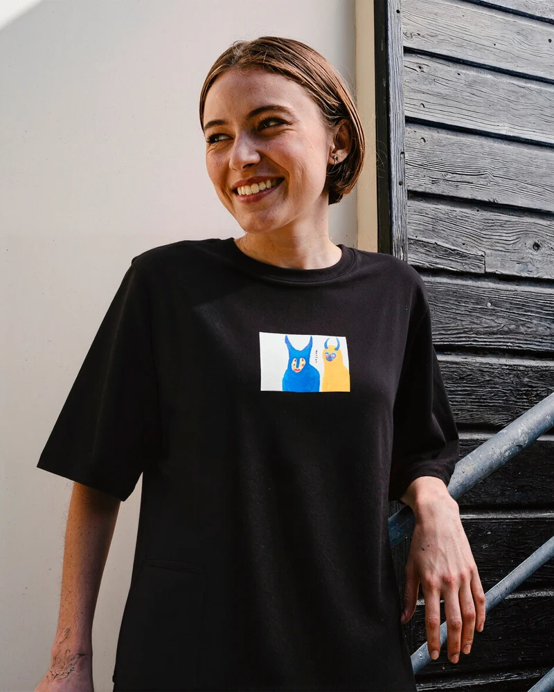 Radical Daze Up T-Shirt - Black