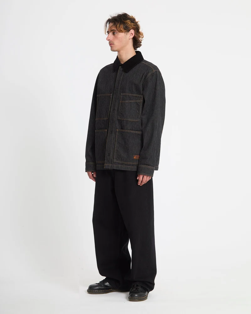 Work Dialed Jacke - Black Stripe