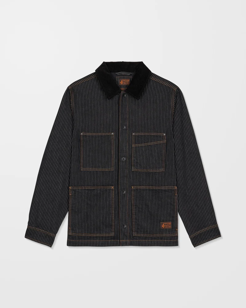 Work Dialed Jacke - Black Stripe
