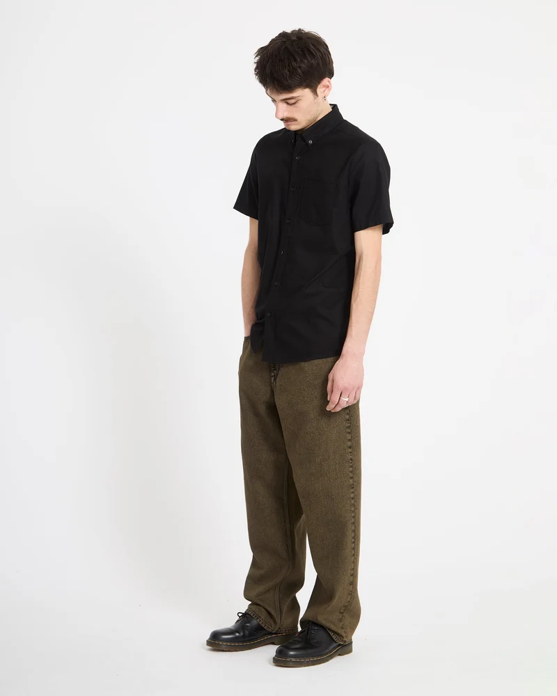 Everett Oxford Hemd - New Black