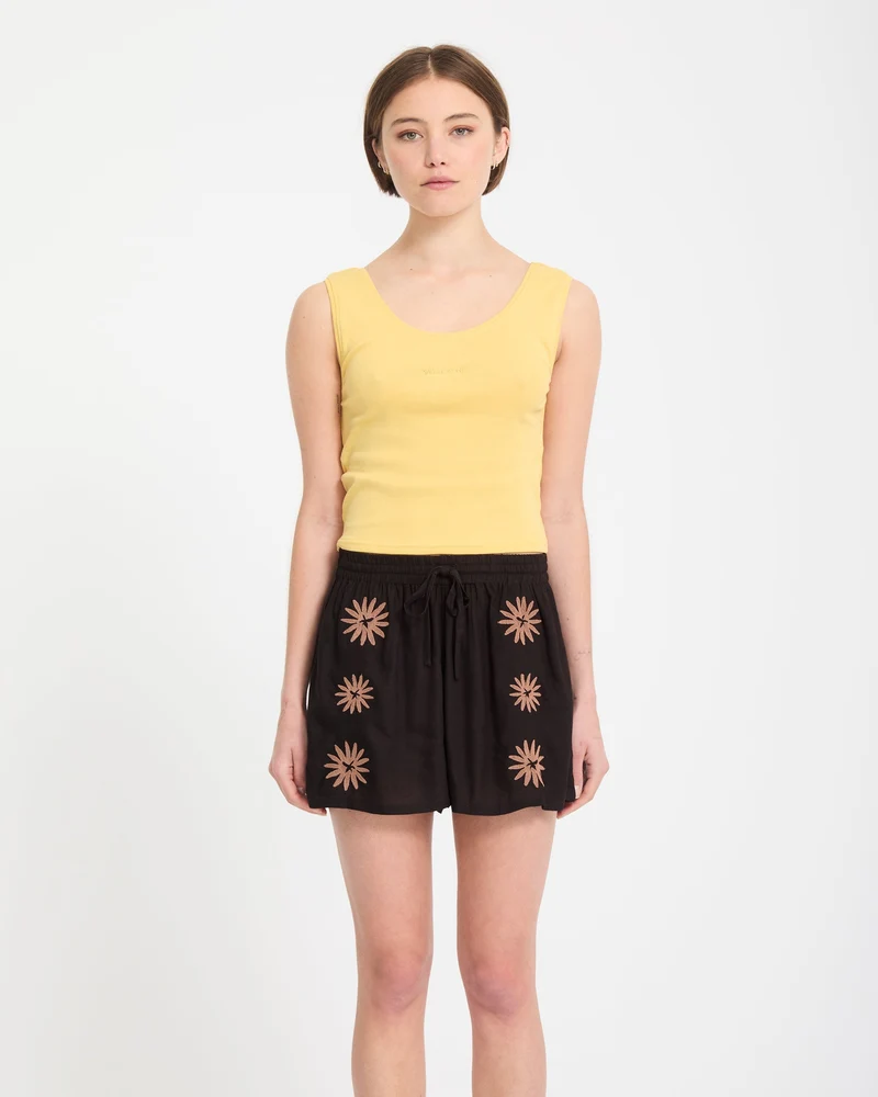 Midnite Ramble Shorts - Vintage Black