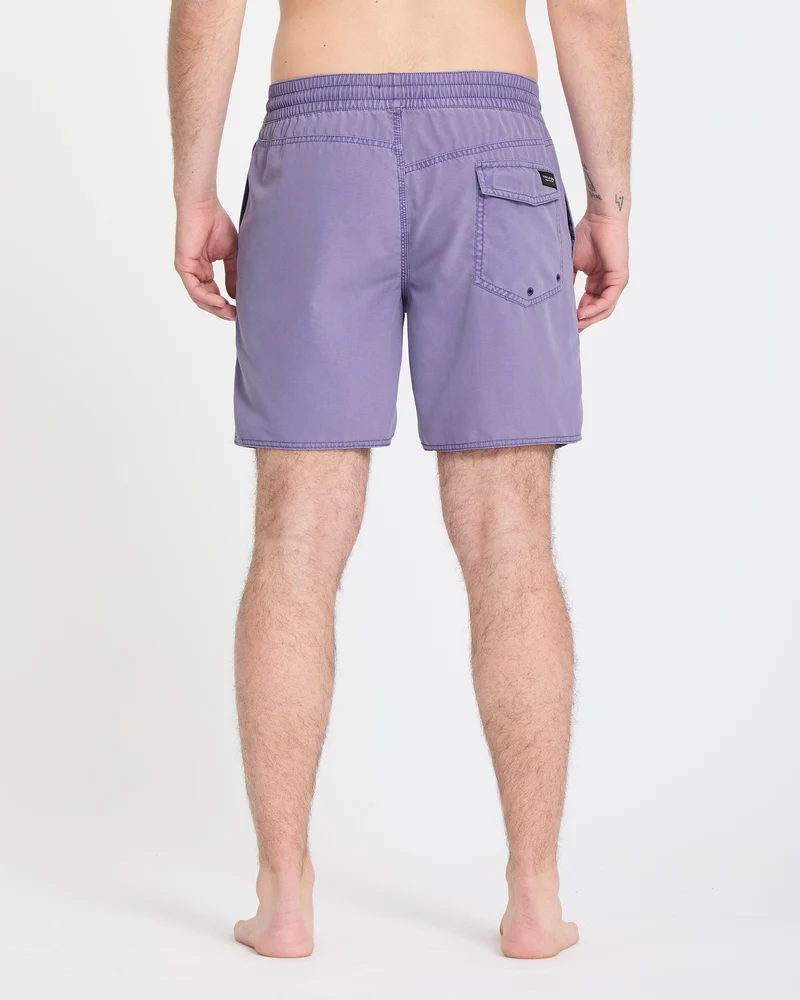 Center Trunk 17" Boardshorts - Violet