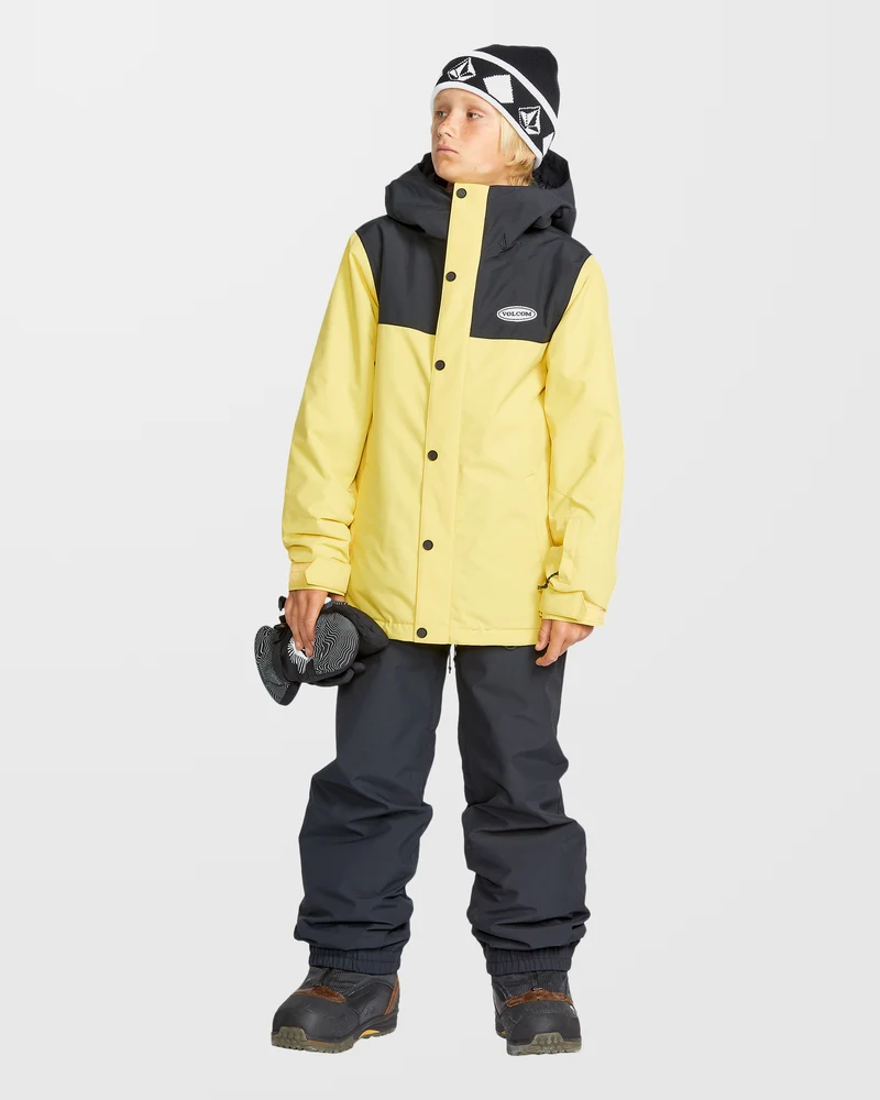 Stone.91 Insulated Jacke - Dark Yellow - (KINDER)