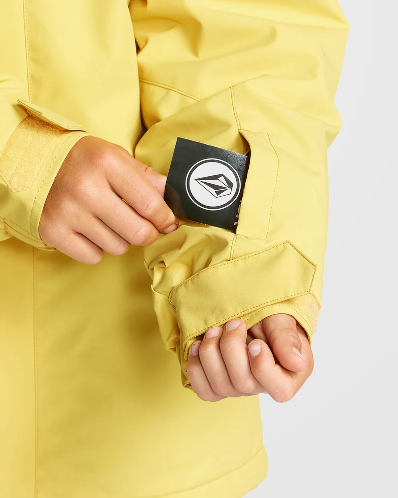 Stone.91 Insulated Jacke - Dark Yellow - (KINDER)