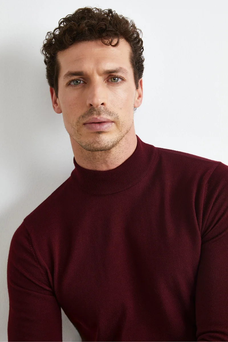 Lupetto in Lana Merino - BORDEAUX