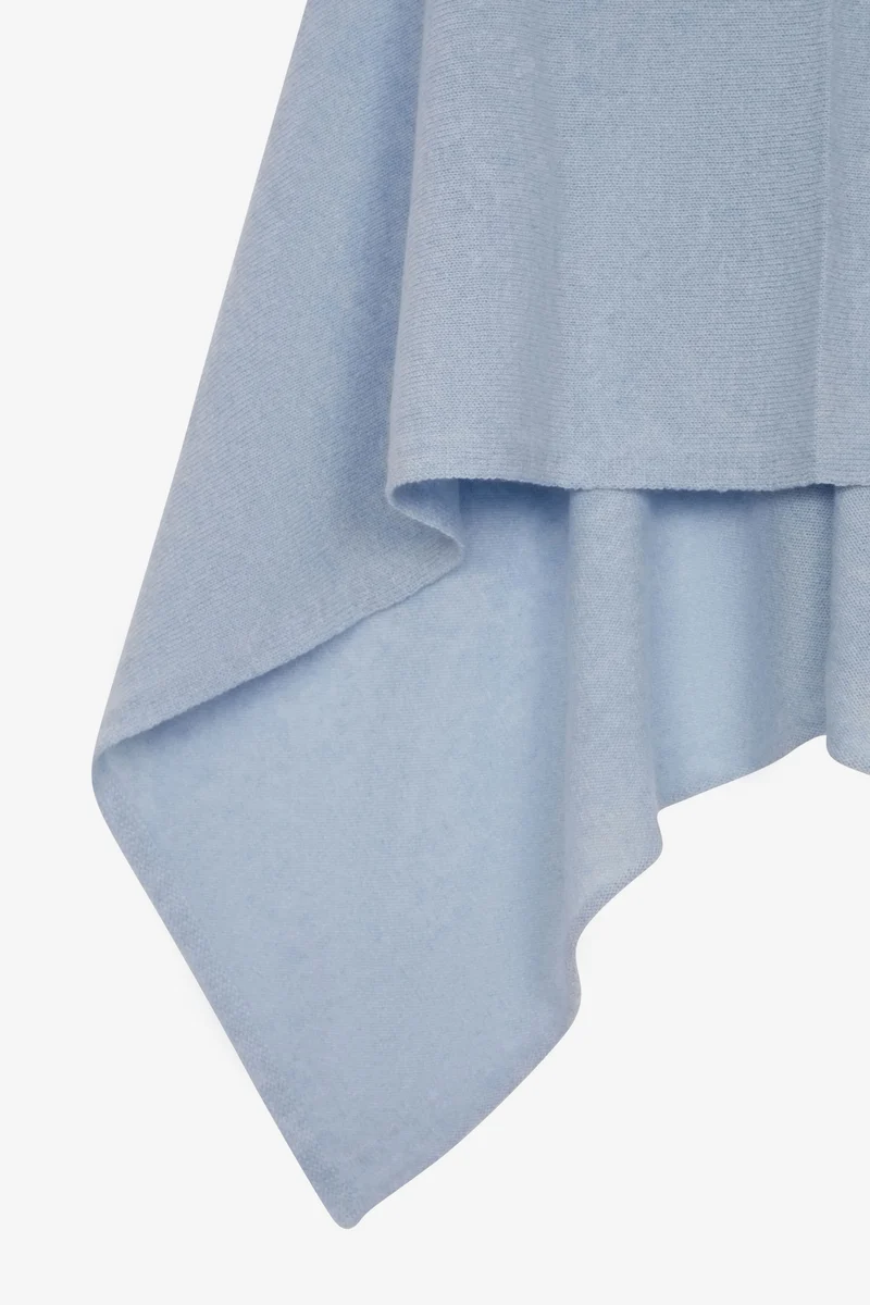 Mantella in cashmere da donna - CIELO