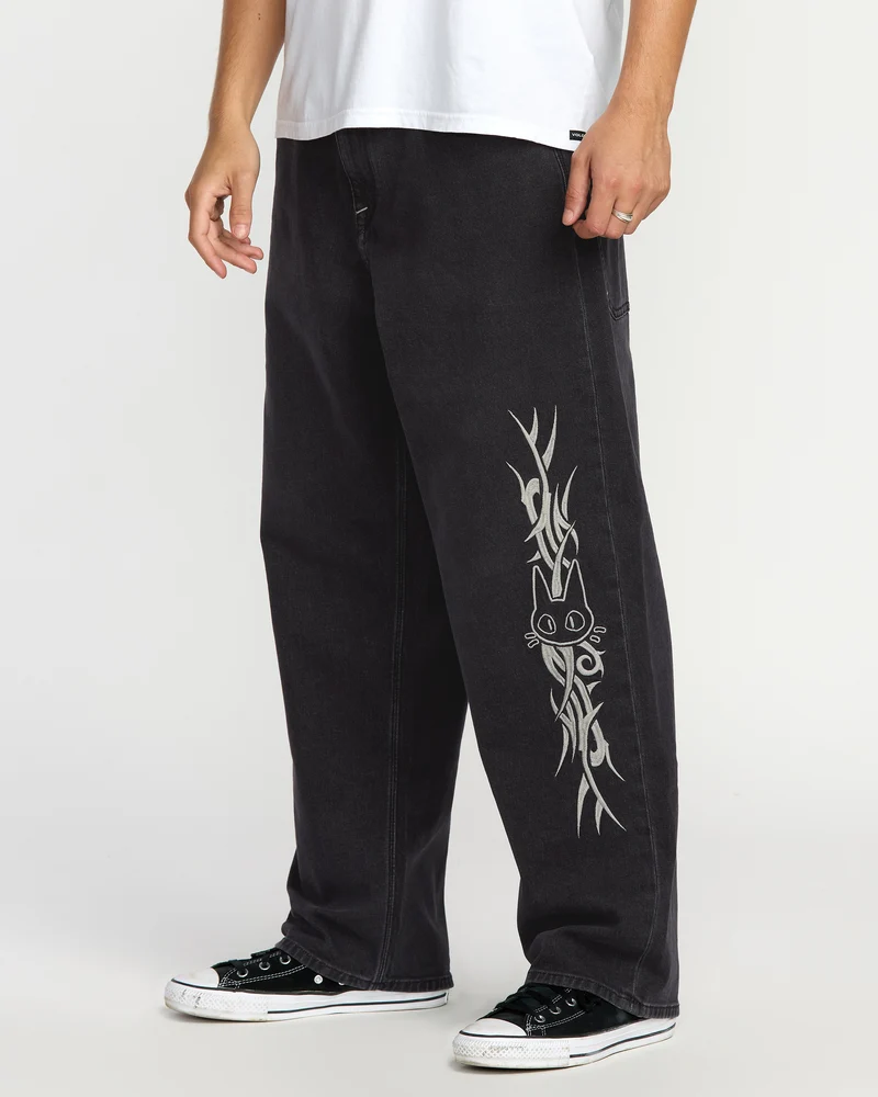 Volcom Ent Tisakorean Jeans - Fade To Black