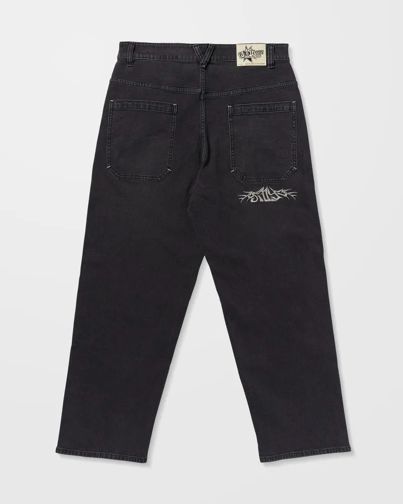 Volcom Ent Tisakorean Jeans - Fade To Black