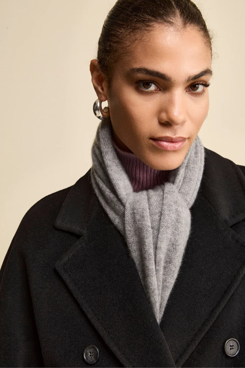 Sciarpa in cashmere - GRIGIO MEDIO